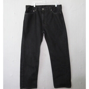 Levis 505‎ Jeans Men Faded Black Straight Leg Regular Fit
